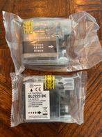 2x Brother BLC223 BK Cartridge - Nieuw in verpakking, Ophalen of Verzenden, Nieuw, Cartridge