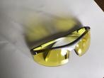 Motor zonnebril, geel glas, UV protectie, Ophalen of Verzenden, Zo goed als nieuw