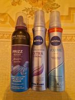 Haarstyling Mousse Set - John Frieda & Nivea, Ophalen of Verzenden, Nieuw, Gel, Wax, Haarlak of Mousse
