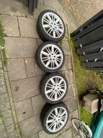 Renault (orgineel) 18 inch velgen met Zomerbanden, Auto-onderdelen, Banden en Velgen, 18 inch, Gebruikt, Banden en Velgen, Ophalen of Verzenden