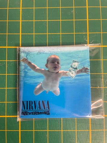 Nirvana Nevermind Koelkastmagneet Nieuw beschikbaar voor biedingen
