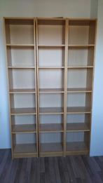 3 x IKEA Billy boekenkast (28*40*202cm), 25 tot 50 cm, Minder dan 50 cm, Met plank(en), Zo goed als nieuw
