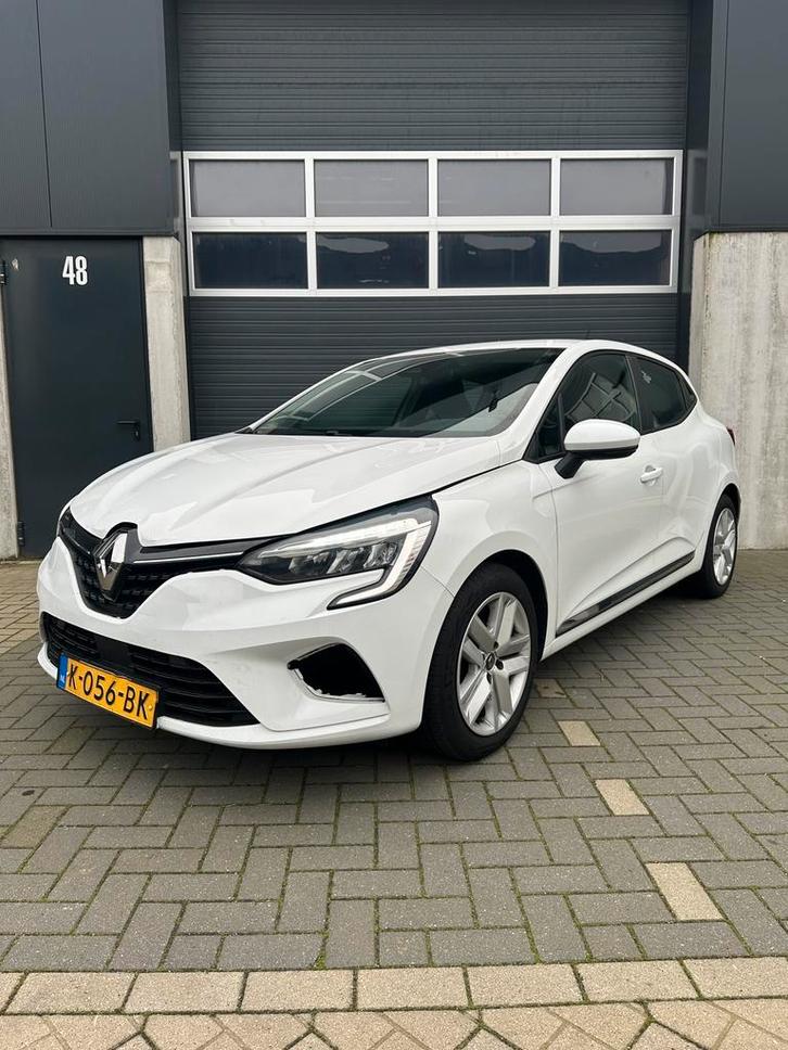 Renault Clio 1.0 TCe 100pk 2020 Wit, Auto's, Renault, Bedrijf, Clio, ABS, Airbags, Airconditioning, Bluetooth, Bochtverlichting
