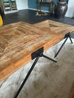 By Boo salontafels hout, Ophalen, Gebruikt, 50 tot 100 cm, Vierkant