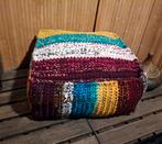 Luxe Yoga Kussen Poef XL Meditatie INCL Vulling, Verzenden, Nieuw, Vierkant, Minder dan 50 cm