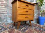 Deens design kastje / ladekastje retro vintage jaren 60s, Huis en Inrichting, Kasten | Ladekasten, Gebruikt, Teakhout, 50 tot 100 cm