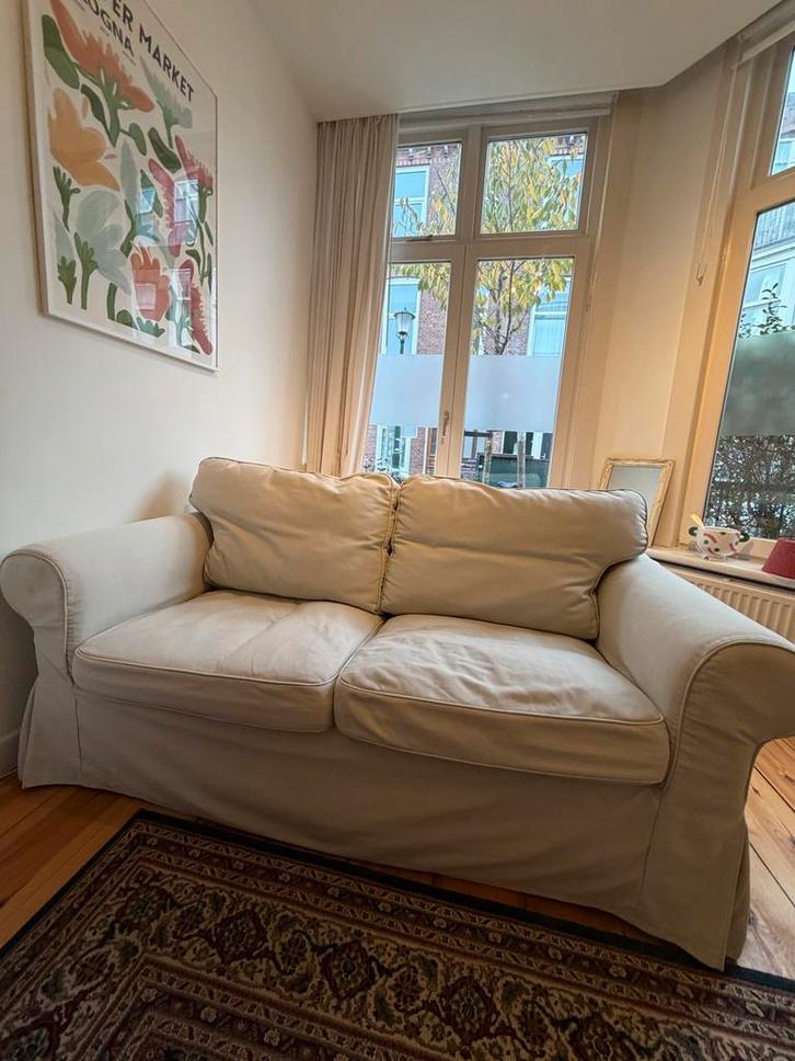 GRATIS - Ikea Ektorp Tweezitsbank, Huis en Inrichting, Banken | Sofa's en Chaises Longues, Gebruikt, Tweepersoons, 150 tot 200 cm