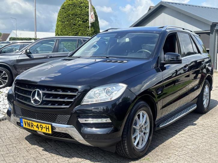 Mercedes-benz M-Klasse  ML350 2012 Grijs Kenteken Bedrijfsau, Auto's, Bestelauto's, Bedrijf, Climate control, Lederen bekleding