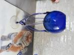 Vazen, Huis en Inrichting, Woonaccessoires | Vazen, Ophalen, Blauw, Minder dan 50 cm, Glas
