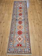 Handgeknoopt oosters tapijt loper kazak 296x85