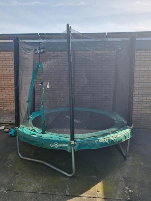 Gedemonteert Van Cranenbroek trampoline Sky prof 240 cm, Kinderen en Baby's, Speelgoed | Buiten | Trampolines, Gebruikt, Ophalen