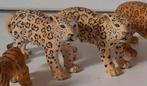 Schleich luipaard jaguar 2x, Ophalen of Verzenden, Zo goed als nieuw, Beeldje of Figuurtje