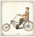 Monogram C.J. offsetprint "J Rad Ao 1921" vd Rhee R'dam 1949, Antiek en Kunst, Ophalen