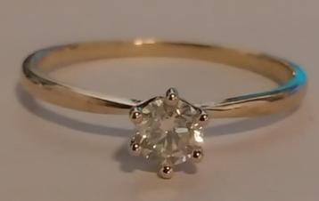  Nieuwe Ongedragen Solitaire Ring beschikbaar voor biedingen
