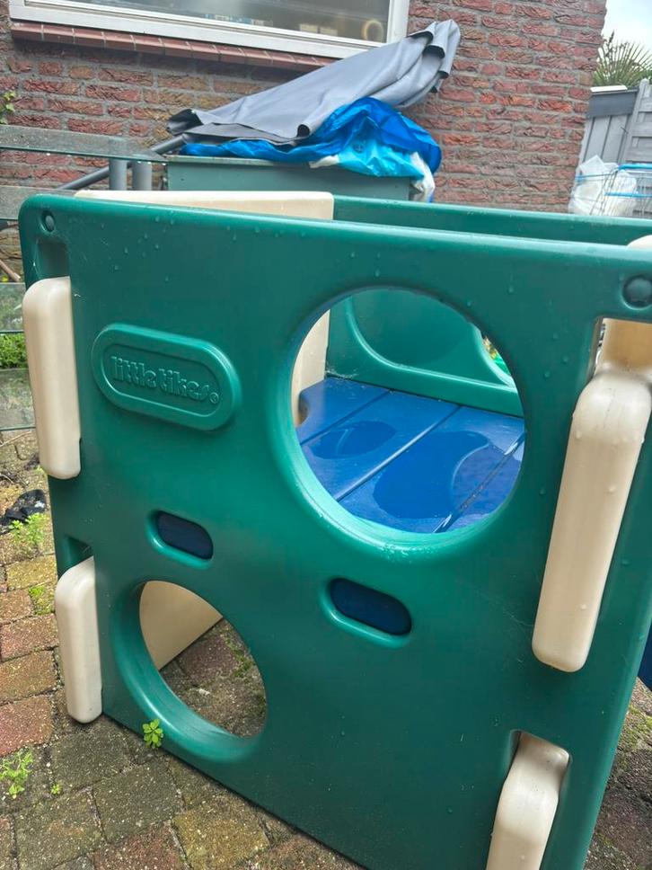 Little tikes glijbaan/huisje, Kinderen en Baby's, Speelgoed | Buiten | Speelhuisjes, Zo goed als nieuw, Kunststof, Ophalen