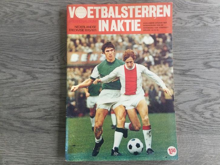 Vanderhout Voetbalsterren in Aktie 1970-1971. COMPLEET, Verzamelen, Sportartikelen en Voetbal, Gebruikt, Poster, Plaatje of Sticker