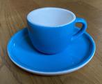 Espresso kop en schotel blauw aardewerk nieuw, Huis en Inrichting, Keuken | Servies, Nieuw, Ophalen of Verzenden, Overige stijlen