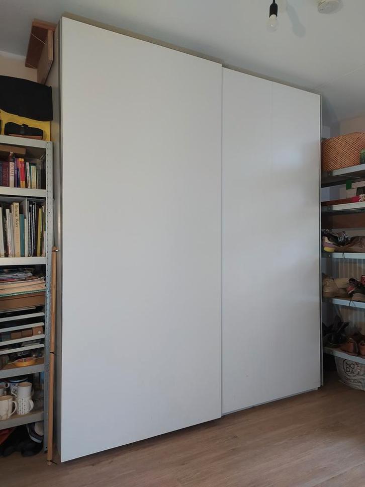 IKEA Pax kledingkast Schuif + Spiegel, Huis en Inrichting, Kasten | Kledingkasten, Gebruikt, 200 cm of meer, 200 cm of meer, 50 tot 75 cm