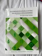 Gezondheidsvoorlichting en gedragsverandering, Boeken, Studieboeken en Cursussen, Ophalen of Verzenden, HBO, Johannes Brug