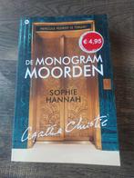 De monogram moorden Sophie Hannah, Ophalen of Verzenden