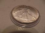 zilveren munten aegles amerika 1986 EN 2021, Zilver, Losse munt, Verzenden, Noord-Amerika