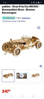 Grand Prix Auto - houten modelbouw 1:16 ROKR, Auto, Groter dan 1:32, Nieuw, Ophalen