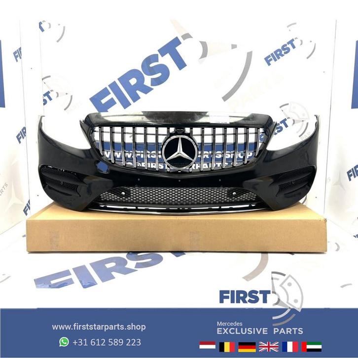 W213 BUMPER AMG E43 VOORBUMPER COMPLEET + GT GRIL S213 C238, Auto-onderdelen, Carrosserie en Plaatwerk, Bumper, Mercedes-Benz
