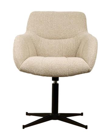 Emma Draaistoel - Beige Stof - Nieuw €179,- per stuk beschikbaar voor biedingen