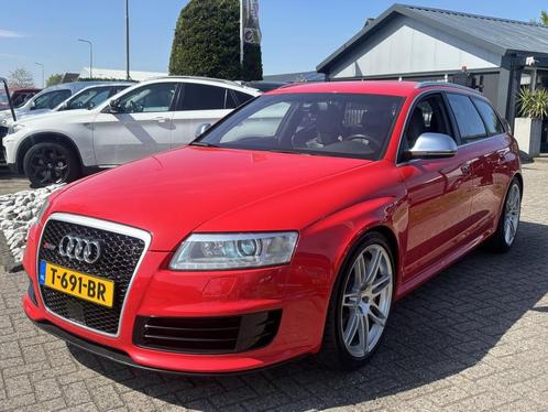 Audi RS6 5.0 TFSI Avant Rood 2009 Youngtimer Documentatie A6, Auto's, Audi, Bedrijf, RS6, ABS, Achteruitrijcamera, Adaptieve lichten