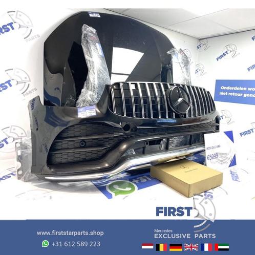 W253 C253 GLC FACELIFT VOORKOP ZWART COMPLEET FRONT GT GRIL, Auto-onderdelen, Carrosserie en Plaatwerk, Bumper, Mercedes-Benz