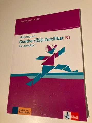 Goethe-/ÖSD zertificat B1 beschikbaar voor biedingen
