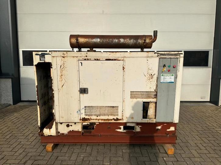 Perkins T4.236 FG Wilson Stamford 60 kVA Silent generatorset, Zakelijke goederen, Machines en Bouw | Aggregaten, Ophalen of Verzenden