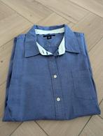 Blauw overhemd Tommy Hilfiger XXL, Ophalen of Verzenden, Zo goed als nieuw, Blauw, Overige halswijdtes
