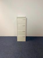 Ladekast Bisley, lichtgrijs, H 132 x B 47 x D 62,5 cm., Huis en Inrichting, Kasten | Ladekasten, Ophalen, Gebruikt, 50 tot 100 cm