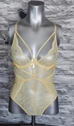 Sexy gele stringbody M, Hunkemöller, Verzenden, Geel, Body of Korset