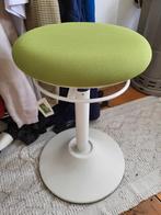 Like new Artur ergonomic stool (green/white), Ophalen, In hoogte verstelbaar, Nieuw, Staal