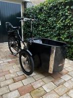 Bakfiets Nihola - zwart, Fietsen en Brommers, Fietsen | Driewielfietsen, Ophalen of Verzenden, Gebruikt, Overige merken