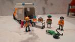 Playmobil ambulance + ambulance motor, Ophalen of Verzenden, Gebruikt