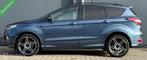 Ford Kuga 1.5 EcoBoost ST Line Pano.dak/trekhaak/Carplay/cam, 4 cilinders, Met garantie (alle), Blauw, 14 km/l
