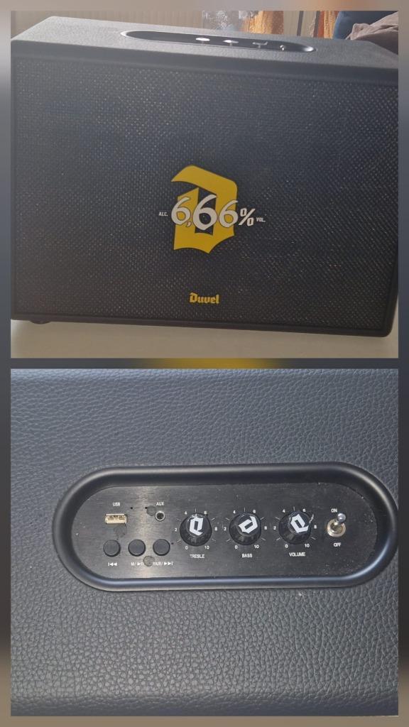 Duvel 6.66% Limited Edition Bluetooth Speaker, Audio, Tv en Foto, Luidsprekers, Nieuw, Center speaker, 60 tot 120 watt, Overige merken