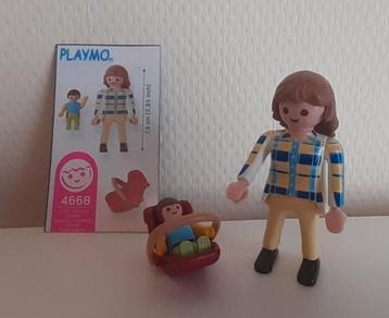 Te koop: Playmobil 4668 Moeder met baby. (Set 64) beschikbaar voor biedingen