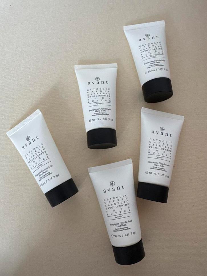 Avant Hand Balm Set - 5 x 50ml, Sieraden, Tassen en Uiterlijk, Uiterlijk | Gezichtsverzorging, Nieuw, Verzorging, Gehele gezicht