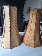 Set 2* retro vintage XL lampenkap - klokvorm, Ophalen of Verzenden, Huis en Inrichting