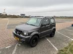 Suzuki Jimny 1.3 4WD antraciet grijs bj september 2009, Auto's, Suzuki, Stof, 40 €/maand, Zwart, 4 stoelen