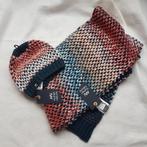 Muts en sjaal petrol blauw Human Nature nieuw, Human Nature, Ophalen of Verzenden, Nieuw, Sjaal