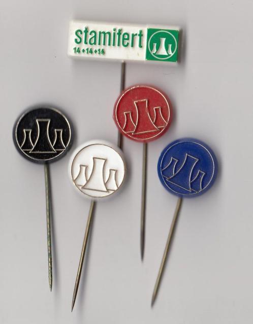 DSM Staatsmijnen Stamifert speldjes Mijnwerker, Verzamelen, Speldjes, Pins en Buttons, Gebruikt, Speldje of Pin, Overige onderwerpen