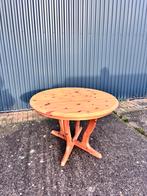 Vintage eettafel rond uitschuifbaar, Ophalen, Gebruikt, G, Rechthoekig