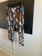 Plusbasics city pants travel splitjes in mooie print maat 42, Kleding | Dames, Grote Maten, Ophalen of Verzenden, Zo goed als nieuw