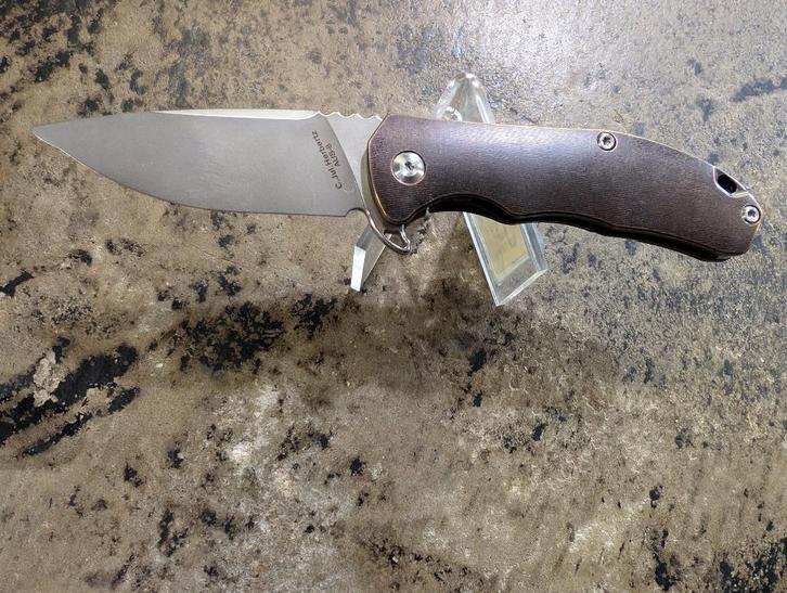 Herbertz Titanium EDC Zakmes, Verzamelen, Militaria | Algemeen, Landmacht, Mes of Dolk, Nederland, Ophalen of Verzenden