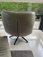 Fauteuil en voetenbank, Ophalen, Gebruikt, 75 tot 100 cm, Modern